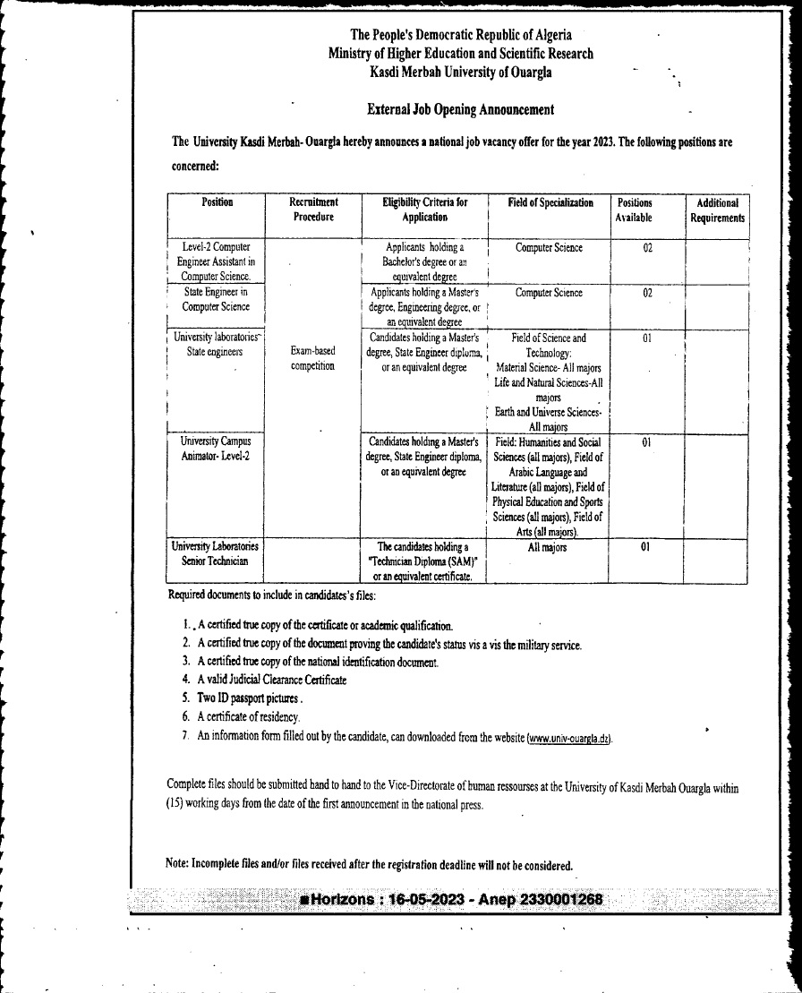 univ jobs