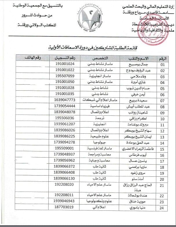01 إسعافات