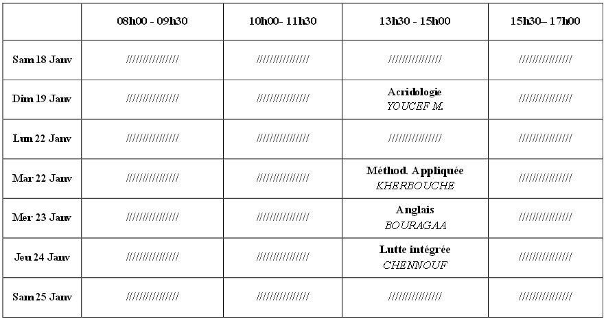 5eme Entomologie