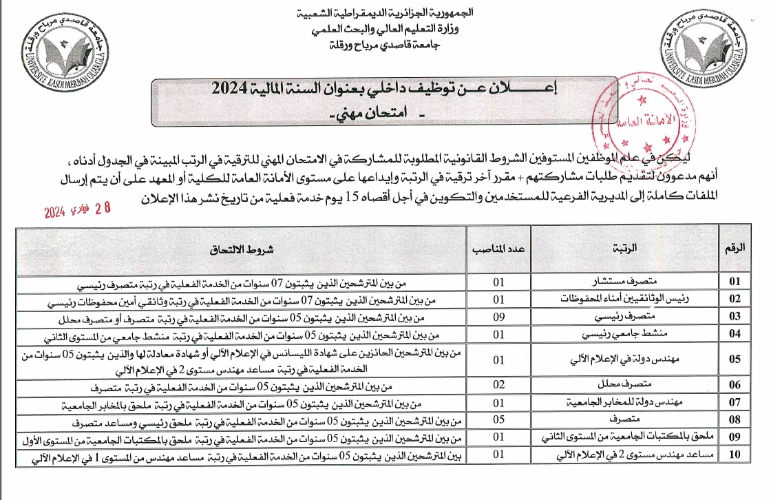 توظيف داخلي